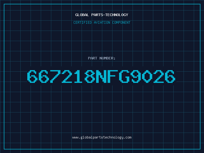 Aviation Part 667218NFG9026