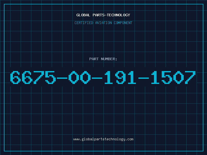 Aviation Part 6675-00-191-1507