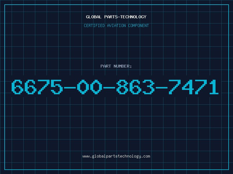 Aviation Part 6675-00-863-7471