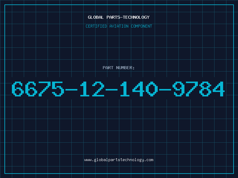 Aviation Part 6675-12-140-9784