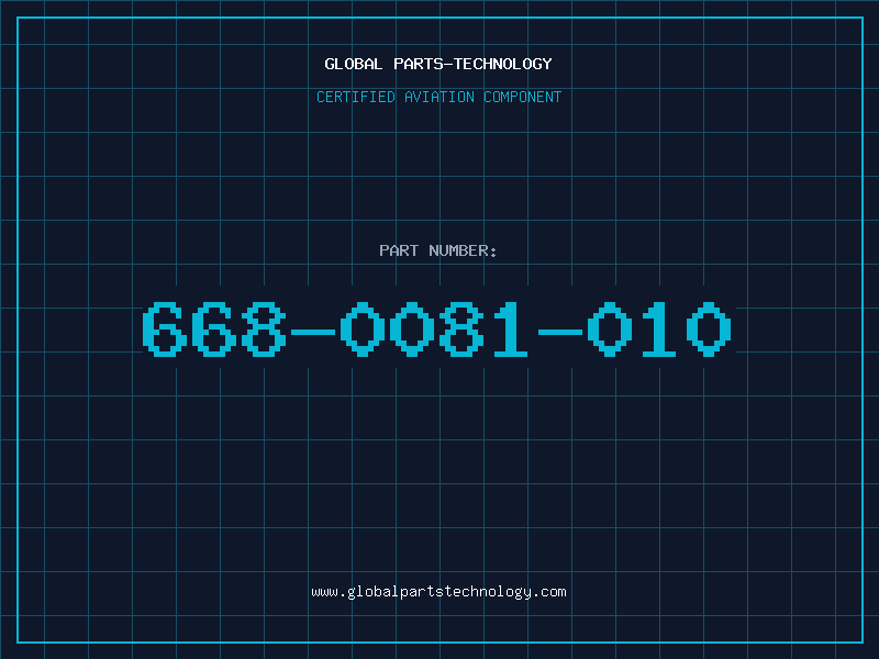 Aviation Part 668-0081-010