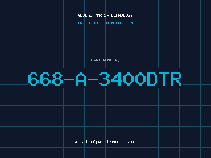 Aviation Part 668-A-3400DTR