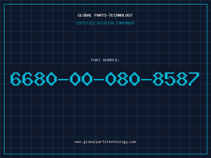 Aviation Part 6680-00-080-8587