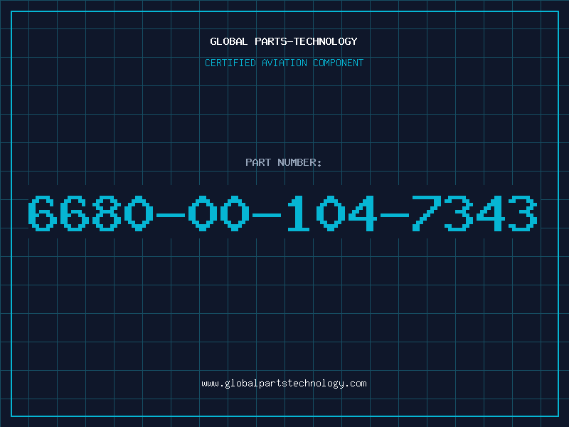 Aviation Part 6680-00-104-7343