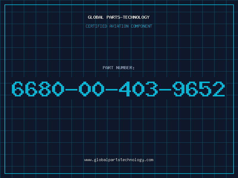 Aviation Part 6680-00-403-9652