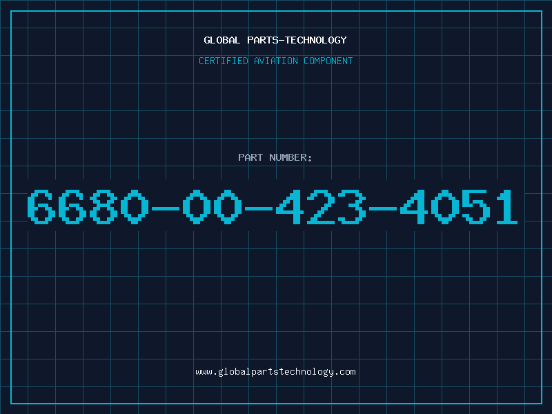 Aviation Part 6680-00-423-4051