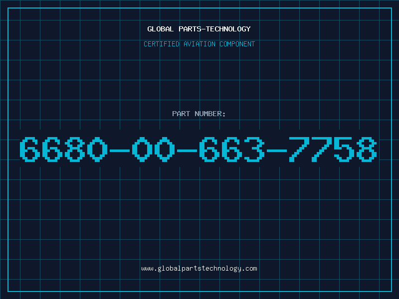 Aviation Part 6680-00-663-7758