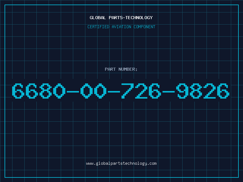Aviation Part 6680-00-726-9826