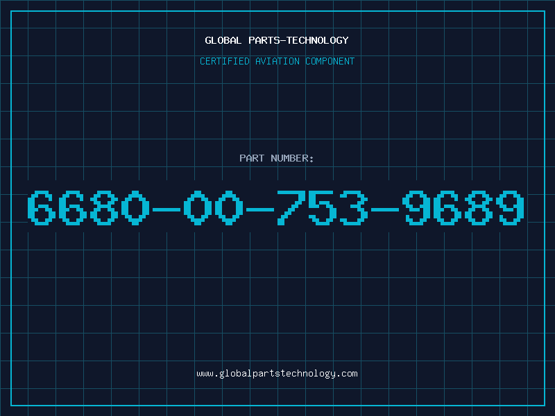 Aviation Part 6680-00-753-9689