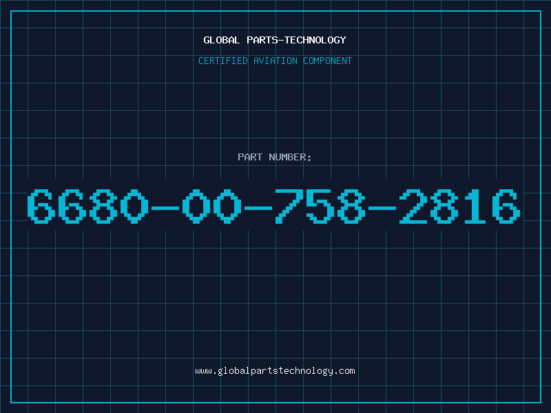 Aviation Part 6680-00-758-2816