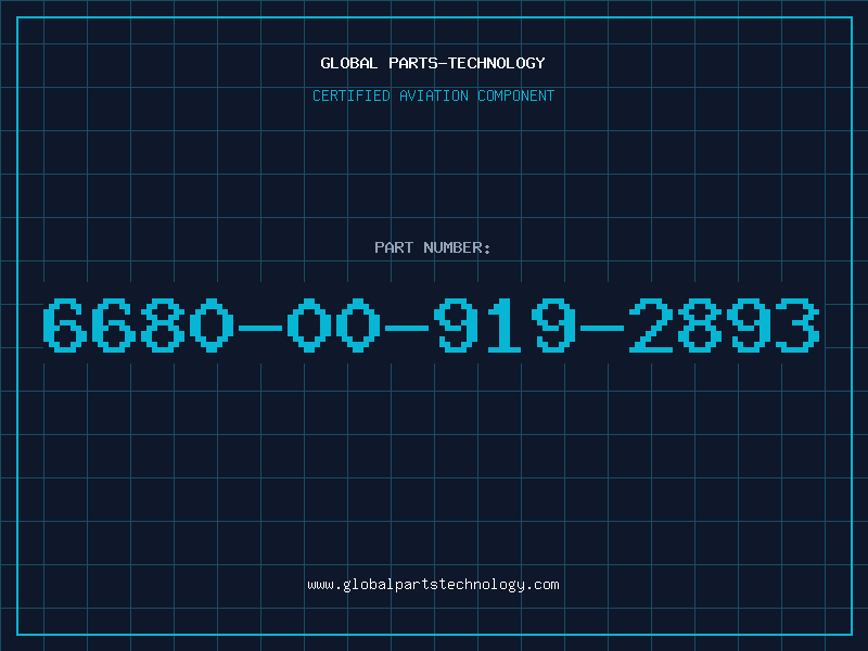 Aviation Part 6680-00-919-2893