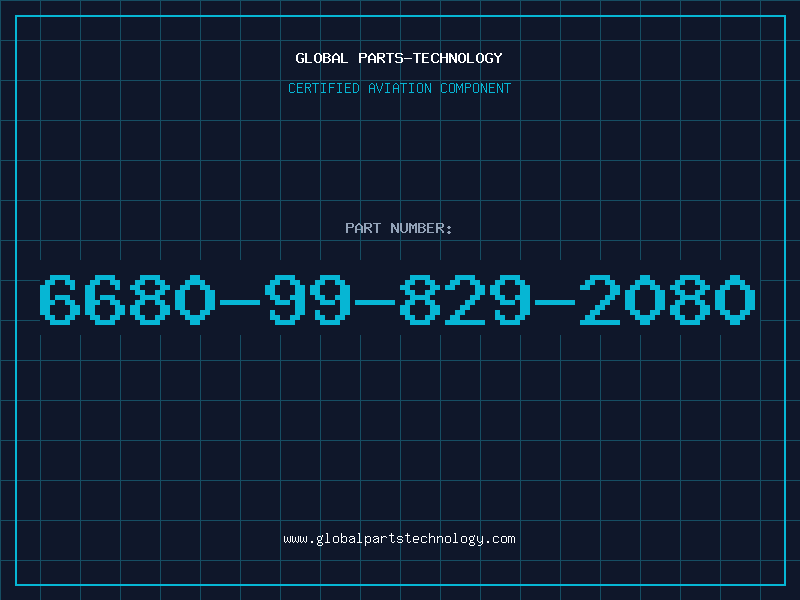 Aviation Part 6680-99-829-2080