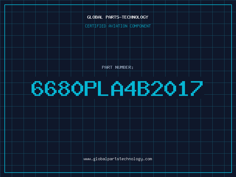 Aviation Part 6680PLA4B2017