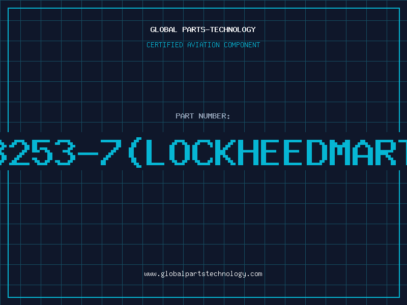 Aviation Part 668253-7(LockheedMartin