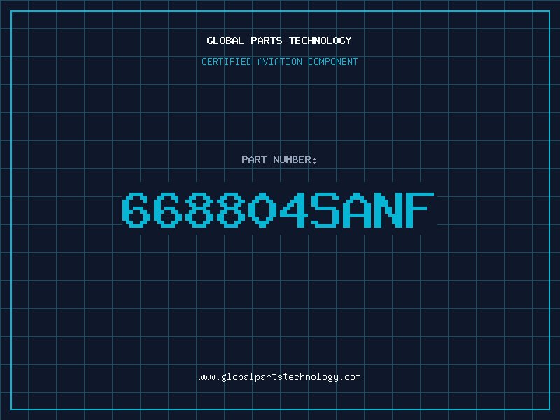 Aviation Part 668804SANF
