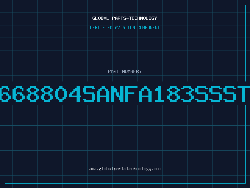 Aviation Part 668804SANFA183SSST