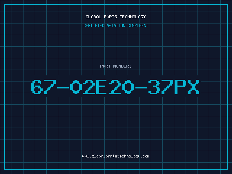 Aviation Part 67-02E20-37PX
