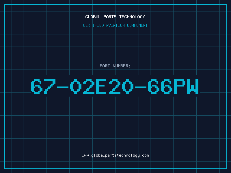 Aviation Part 67-02E20-66PW
