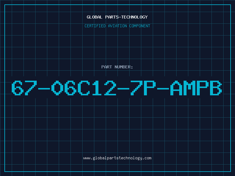 Aviation Part 67-06C12-7P-AMPB