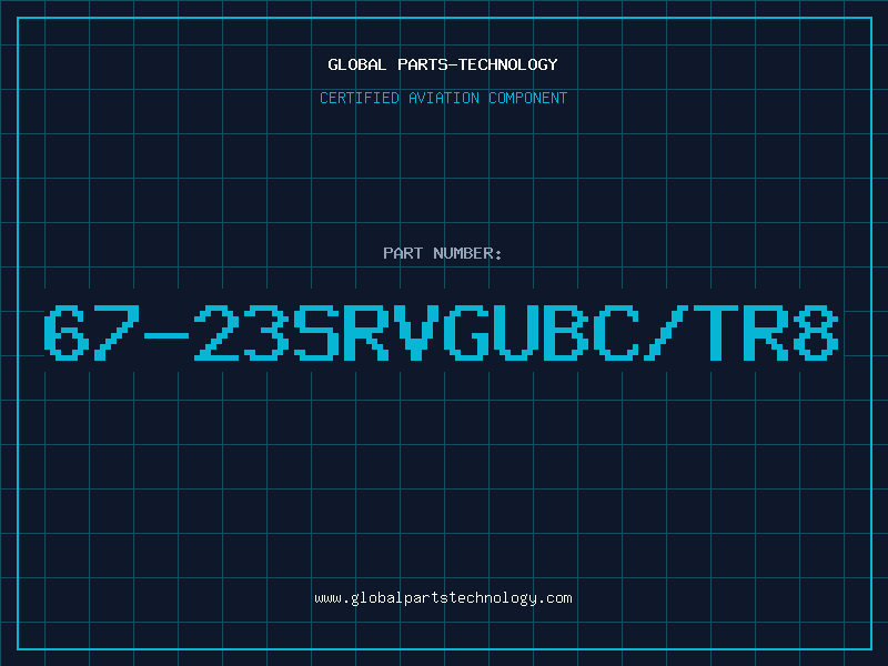 Aviation Part 67-23SRVGUBC/TR8