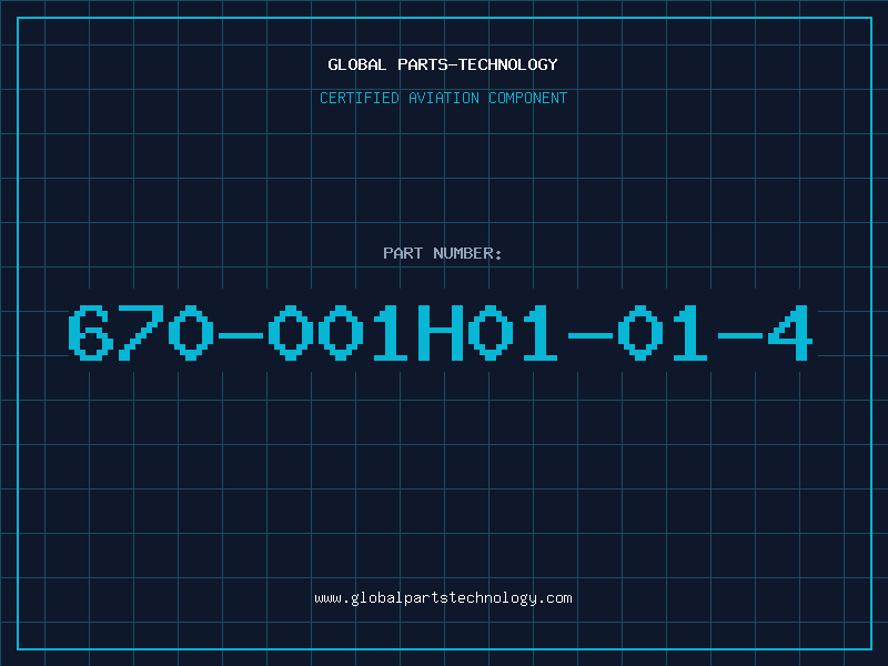 Aviation Part 670-001H01-01-4