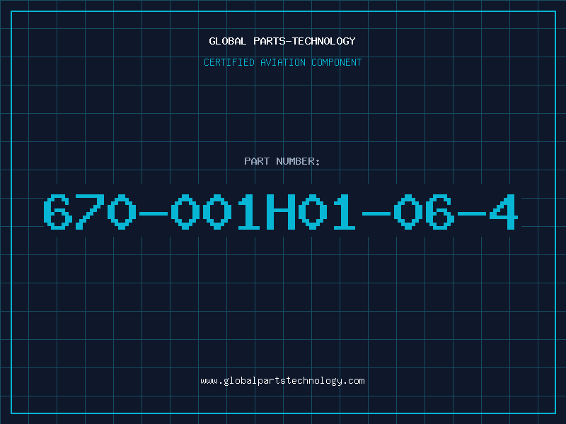 Aviation Part 670-001H01-06-4