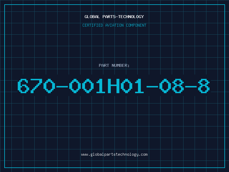 Aviation Part 670-001H01-08-8