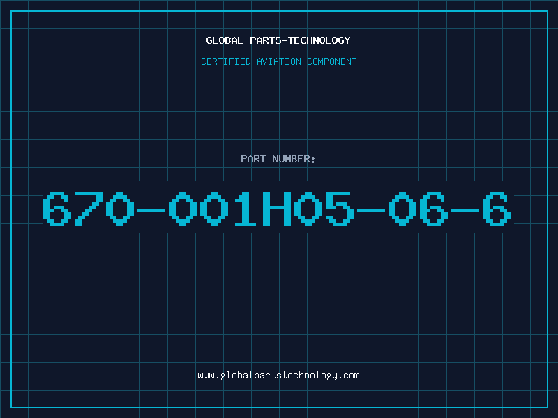 Aviation Part 670-001H05-06-6
