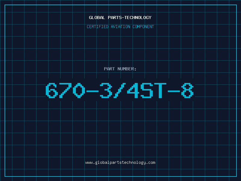Aviation Part 670-3/4ST-8