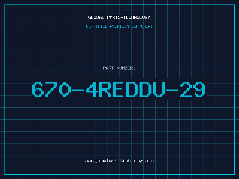 Aviation Part 670-4REDDU-29