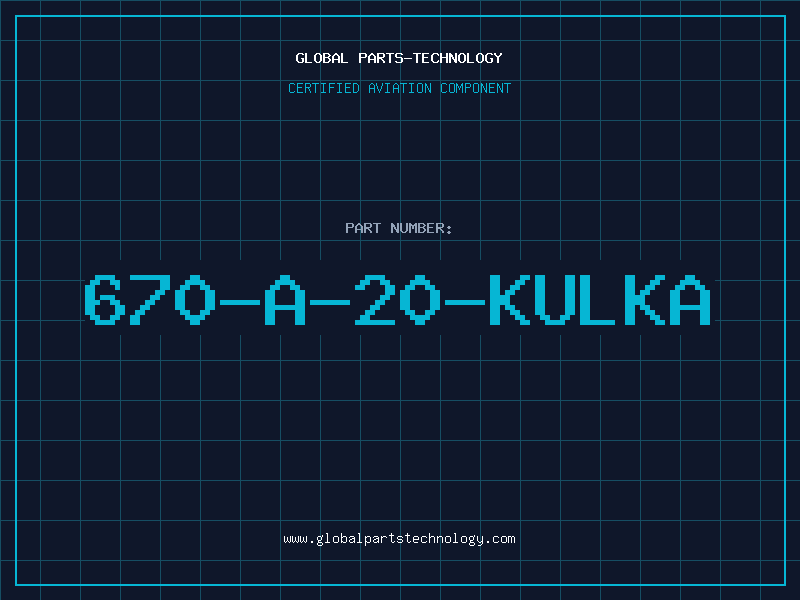 Aviation Part 670-A-20-KULKA