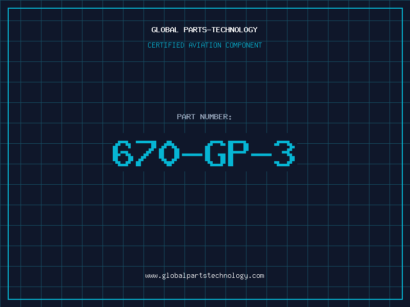 Aviation Part 670-GP-3