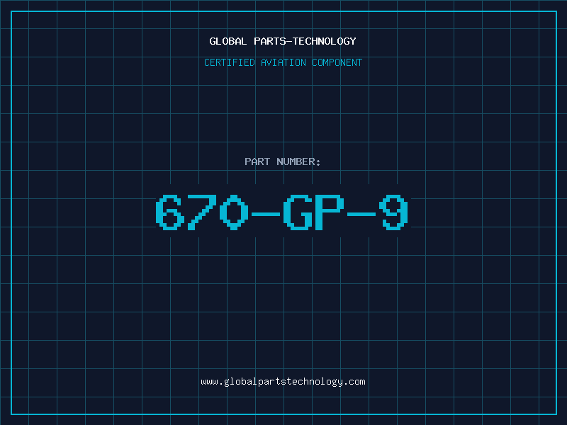 Aviation Part 670-GP-9