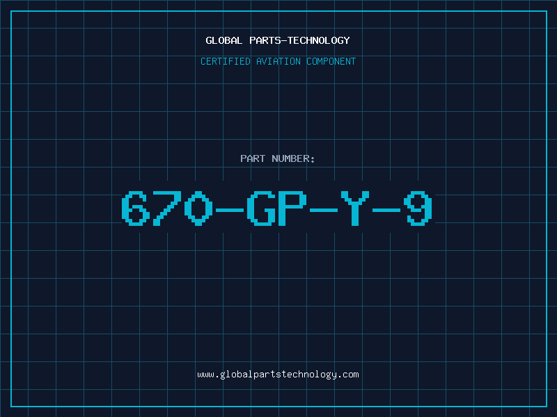 Aviation Part 670-GP-Y-9