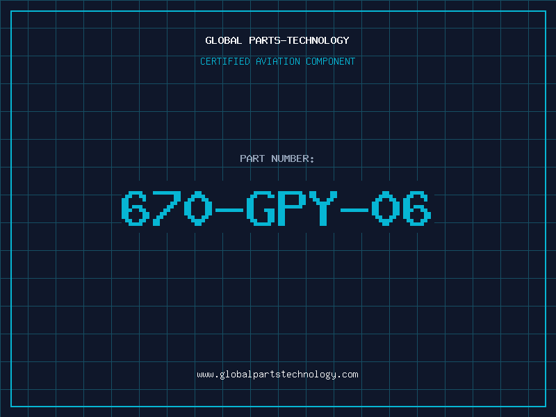 Aviation Part 670-GPY-06