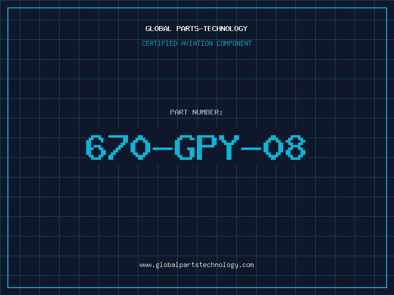 Aviation Part 670-GPY-08