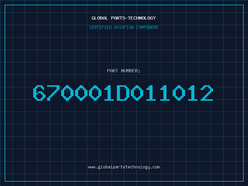 Aviation Part 670001D011012