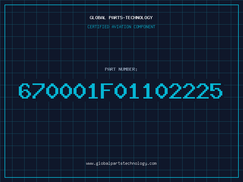 Aviation Part 670001F01102225