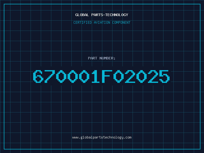 Aviation Part 670001F02025