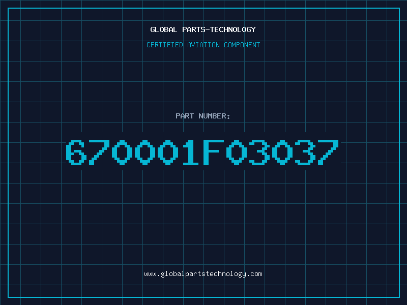 Aviation Part 670001F03037