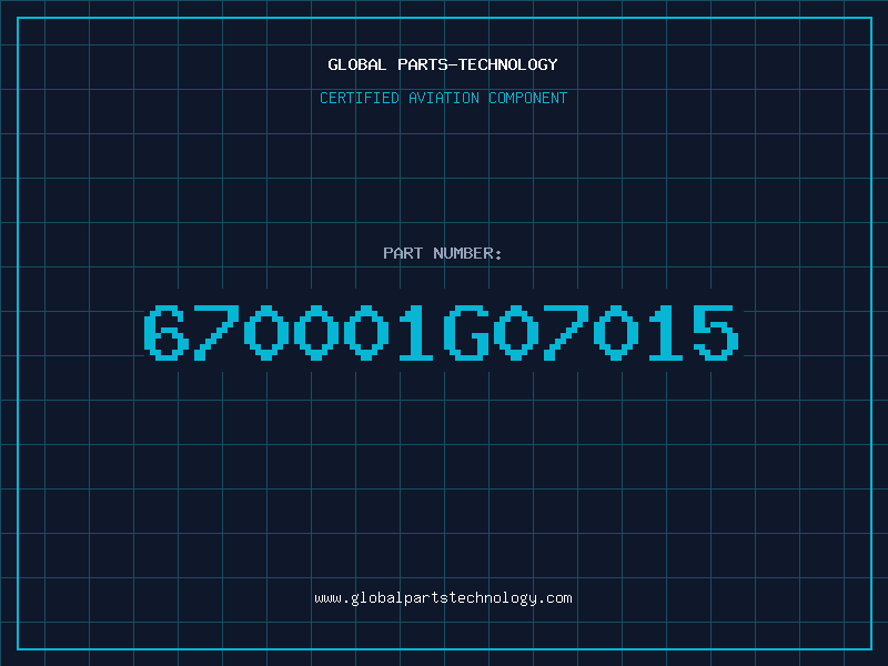 Aviation Part 670001G07015