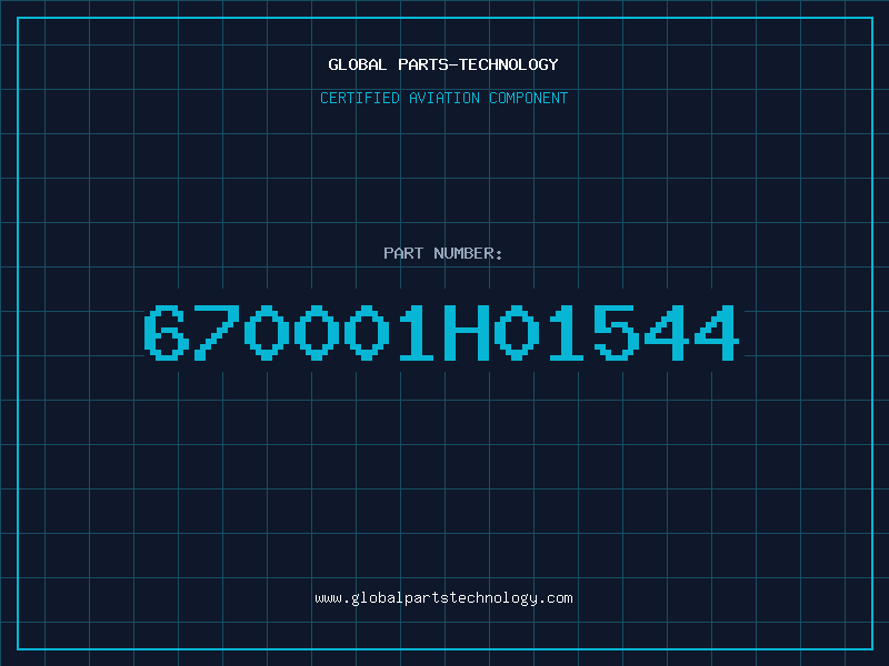 Aviation Part 670001H01544