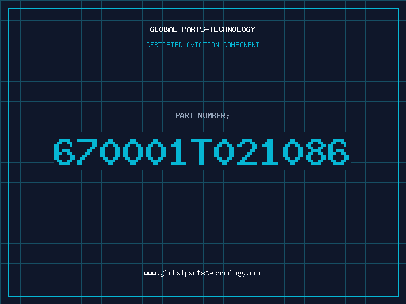 Aviation Part 670001T021086