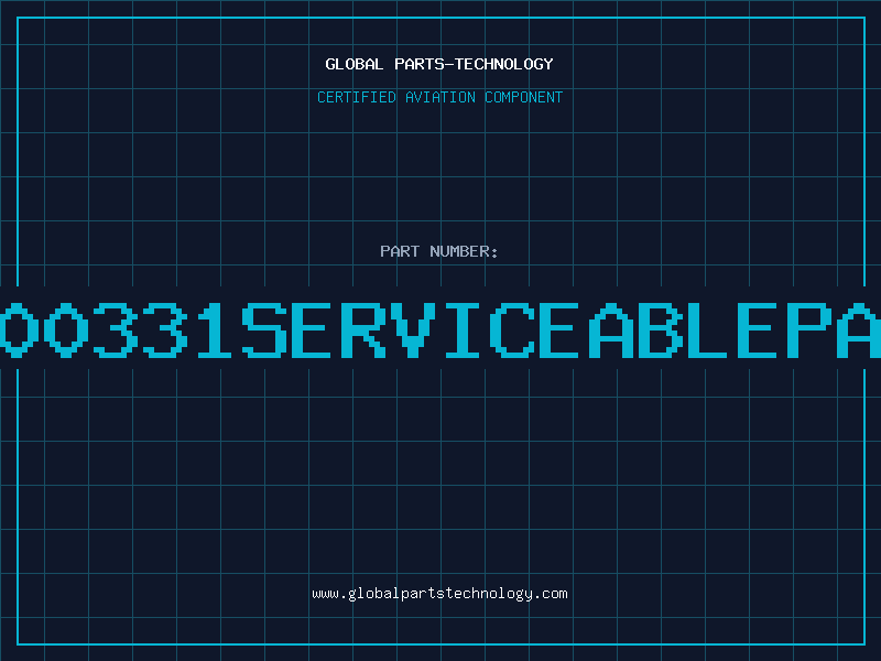 Aviation Part 6700331serviceablepart