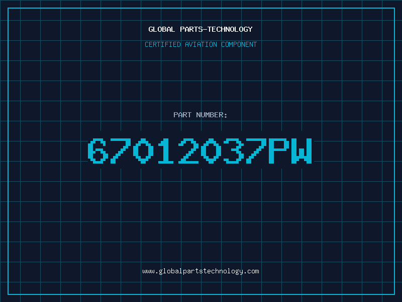 Aviation Part 67012037PW
