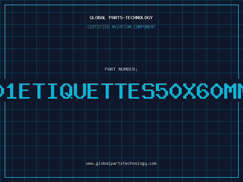 Aviation Part 6701ETIQUETTES50X60MMCE