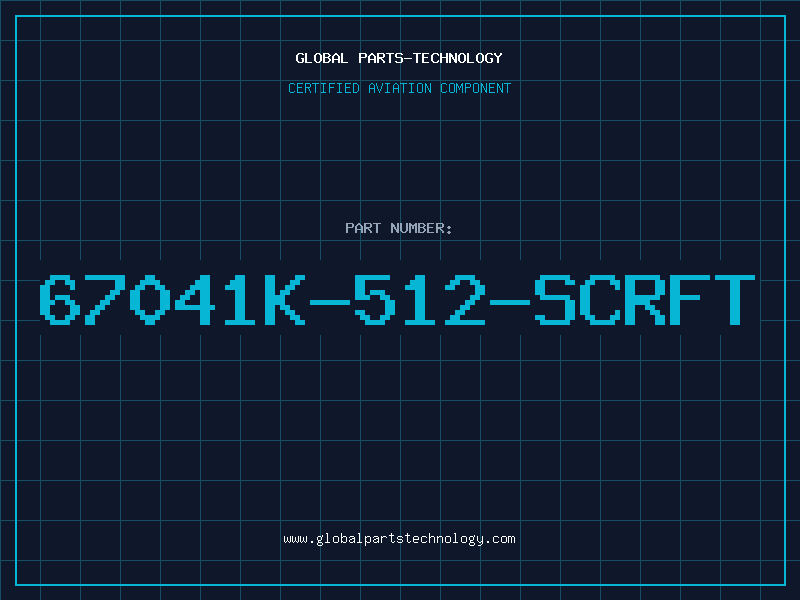 Aviation Part 67041K-512-SCRFT