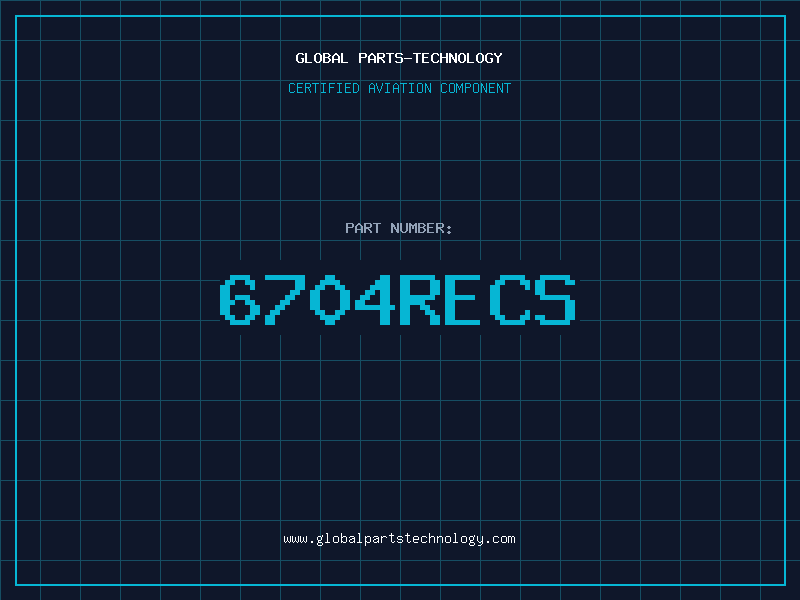 Aviation Part 6704RECS