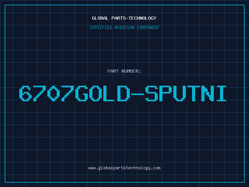 Aviation Part 6707GOLD-SPUTNI