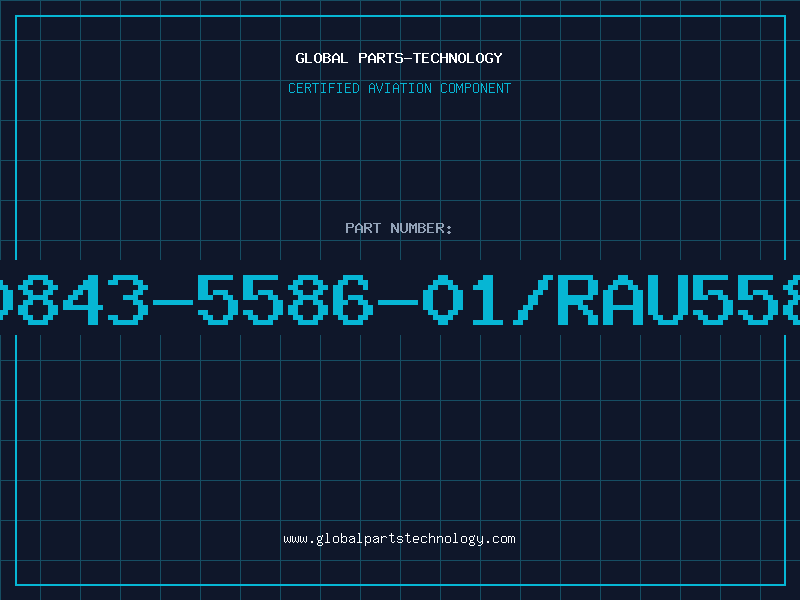 Aviation Part 670843-5586-01/RAU558/1